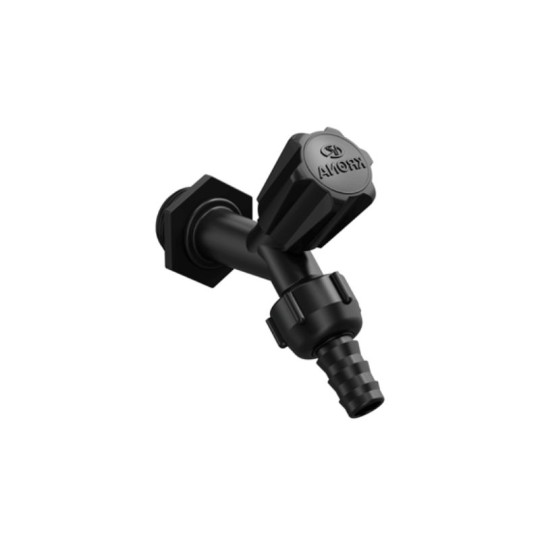 TORNEIRA P/JARDIM SLIM | PRETA/PRETA | KRONA