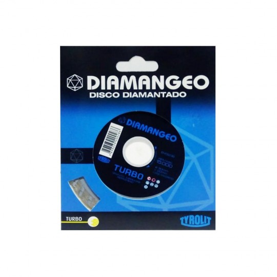 Disco Turbo Diamantado Diamangeo para Uso Geral 4 3/8" Tyrolit
