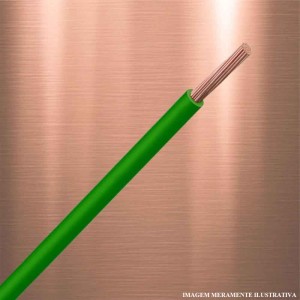CABO FLEXIVEL | 1.5mm | COM 50m | VERDE | SIL