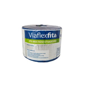 FITA AUTO ADESIVA | VIAFLEX SLEEVE | 0.10x10m | ALUMINIO | VIAPOL