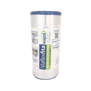 FITA AUTO ADESIVA | VIAFLEX SLEEVE | 0.30x10m | ALUMINIO |VIAPOL