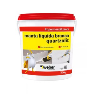 MANTA LIQUIDA | 4.5kg | BRANCA | QUARTZOLIT