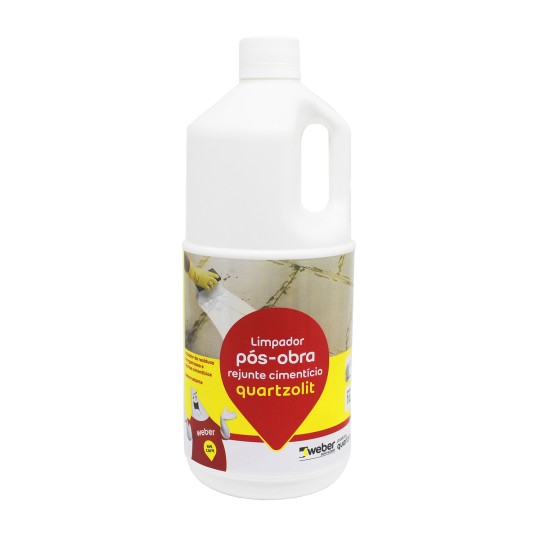 SOLUCAO LIMPADORA REJUNTE CIMENTICIO | 1lt | QUARTZOLIT