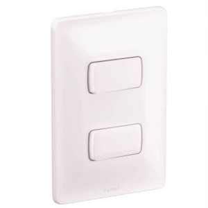 CONJUNTO 2 INTERRUPTOR SIMPLES | 10A | 250V | 4x2 | PIAL Z | PIAL