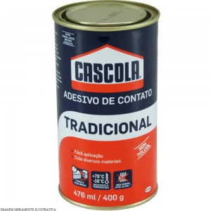 Adesivo de Contato Tradicional 400g Cola de Contato Cascola