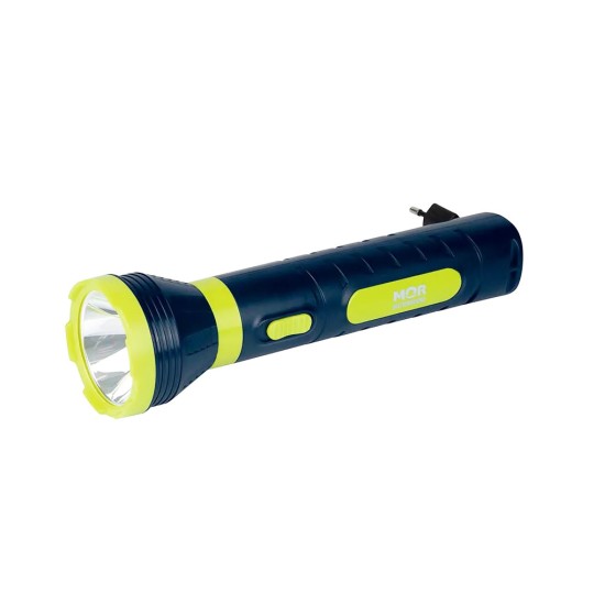 LANTERNA RECARREGAVEL POWER LED | 140 LUMENS | MOR