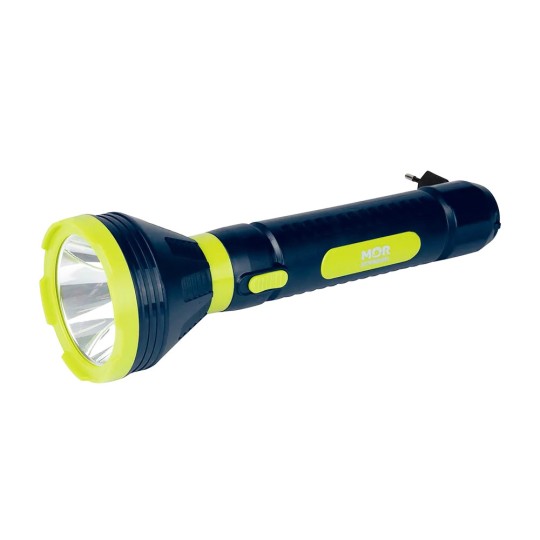 LANTERNA RECARREGAVEL POWER LED | 250 LUMENS | MOR