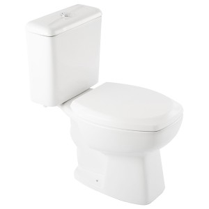 CONJ BACIA COM CAIXA ACOPLADA ECOFLUSH PLUS 3/6L | THEMA | BRANCO | INCEPA / ROCA