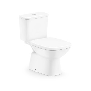 KIT BACIA COM CAIXA 3/6L + ASSENTO PP SOFT CLOSE E ACESSORIOS | DEBBA | BRANCO | ROCA