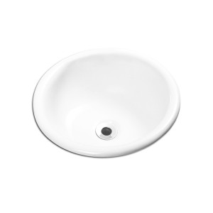 CUBA SOBREPOR/EMBUTIR | REDONDA | 31cm | BRANCO | INCEPA / ROCA