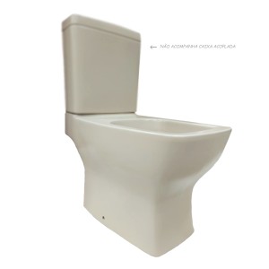 BACIA PARA CAIXA ACOPLADA | BOSS | BG MATTE-CHAMPAGNE | INCEPA