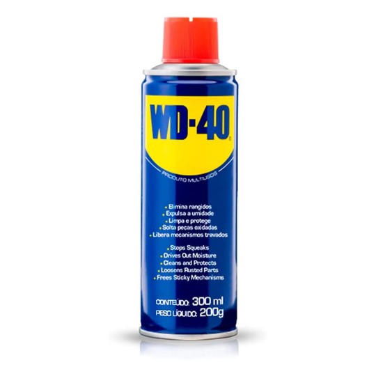 WD40 DESENGRIPANTE LUBRIFICANTE MULTIUSO AEROSSOL 300ML | THERON