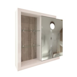ESPELHEIRA | LUNA | 62 | BRANCO-MAPLE | FIMAP