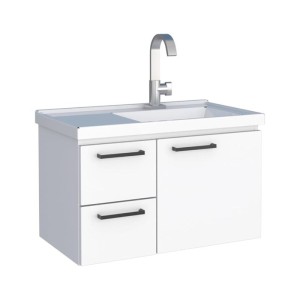 TOUCADOR EM ACO | ROMA | 60 | BRANCO | COZIMAX