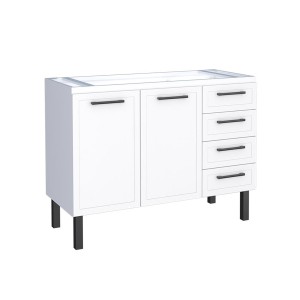 GABINETE EM ACO PARA PIA | JUNO | 4G | 120 | BRANCO | COZIMAX