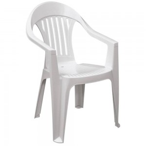 Cadeira Imbé com Braços Branca 92231/010 Tramontina
