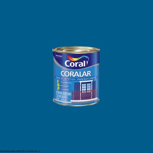 CORALAR ESMALTE SINTETICO | BRILHANTE | AZUL FRANCA | 0.9L | CORAL
