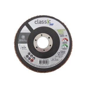 DISCO FLAP 080 | 115x22.23 | DESBASTE | NORTON