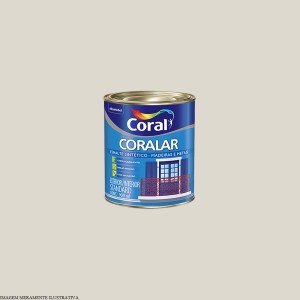 CORALAR ESMALTE SINTETICO | BRILHANTE | BRANCO GELO | 0.9L | CORAL