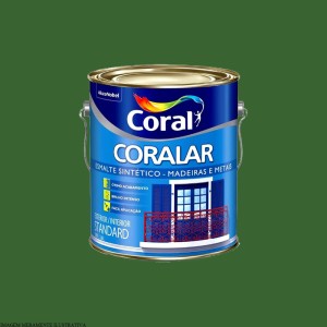 CORALAR ESMALTE SINTETICO | BRILHANTE | VERDE FOLHA | 3.6L | CORAL