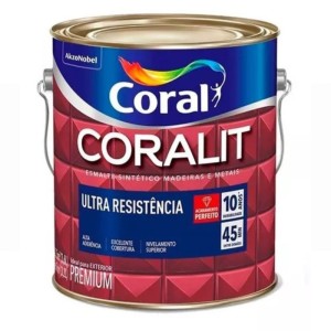 CORALIT ULTRA RESISTENCIA | ALTO BRILHO | BRANCO | 3.6L | CORAL