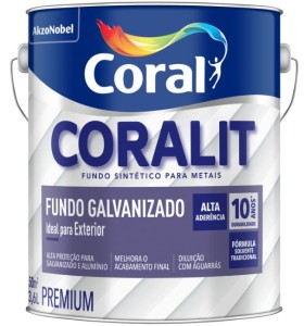 CORALIT FUNDO GALVANIZADO | BRANCO | GALVOPRIME | 3.6L | CORAL