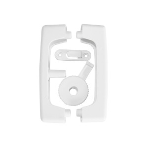 PUXADOR PARA PORTA SANFONADA | COMPLETO | BRANCO | DUDA