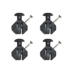 ROLDANA SIMPLES COM PARAFUSOS | 2 PARES | DUDA