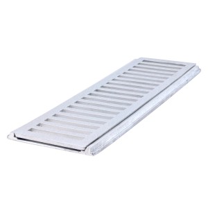 GRELHA ALUMINIO POLIDO | 15x100 CJ15100P | LG MAIS