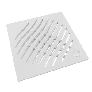 GRELHA ECOLOGICA QUADRADA | 150mm | BRANCO | TIGRE