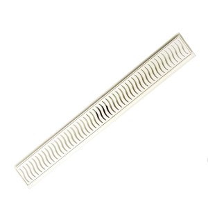 RALO LINEAR FLAT COM GRELHA | 90cm | BRANCA | TIGRE