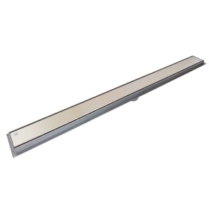RALO LINEAR FLAT COM GRELHA | 90cm | INOX (LISO) | TIGRE