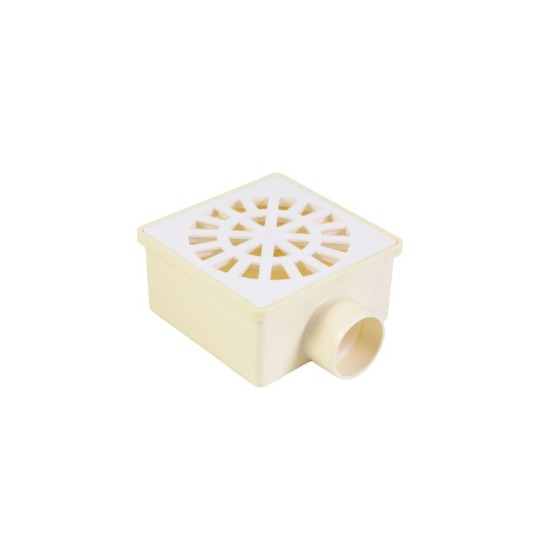 RALO SIFONADO QUADRADO N.43 | BRANCO | 100x52x40 | KRONA