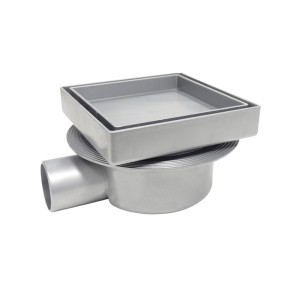 RALO SIFONADO REVERSIVEL | 13x13 | CINZA | ODEM