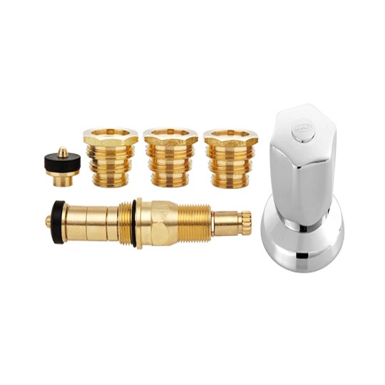 KIT FACIL PARA REGISTRO COM ACABAMENTO | 10 EM 1 | C-50 | COM 6PCS | BLUKIT