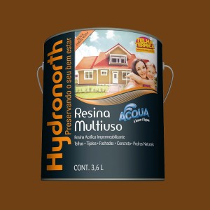 RESINA | ACQUA | ACRILICA IMPERMEABILIZANTE | 3.6L | ONIX | HIDRONORTH