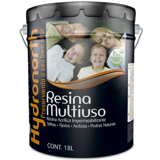 RESINA | SOLVENTE | ACRILICA IMPERMEABILIZANTE | 18L | FOSCA | HIDRONORTH