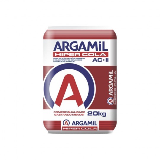 Argamassa Hiper Cola Interno-Externo AC 2 20Kg  - Argamil
