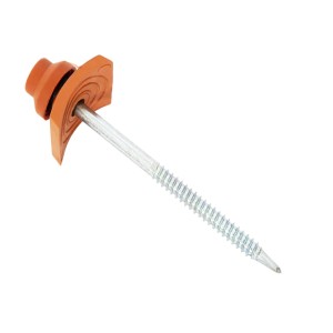 KIT VEDACAO + PARAFUSO 2 1/2 | PLAN | COM 20PCS | TERRACOTA | AFORT