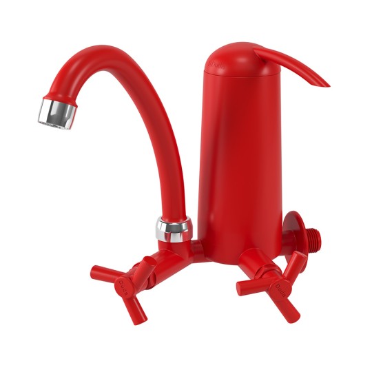 PURIFICADOR ECO | LISBOA | B.MOVEL | 1/2 | VERMELHO-CROMADO | DUDA