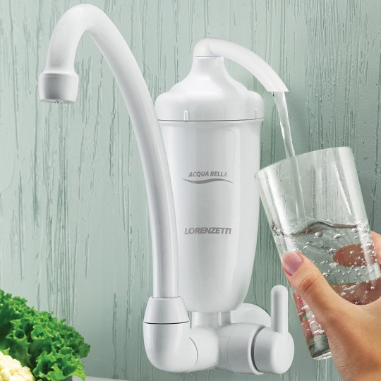 PURIFICADOR DE AGUA C/TORNEIRA PAREDE | ACQUA BELLA | BRANCO | LORENZETTI