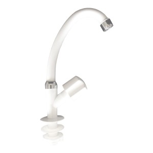 TORNEIRA MESA COZINHA-LAV | BM |1/2 | BRANCO-CROMADO | DUDA