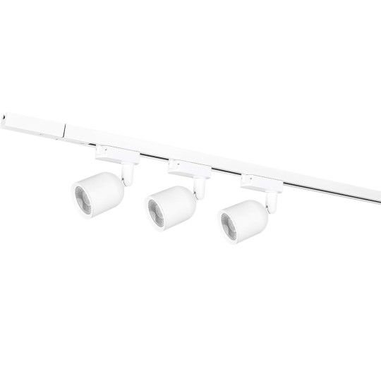 KIT TRILHO ELEGANCE LED T1 | 7W | 3000K | LUZ AMARELA | BRANCO | AVANT