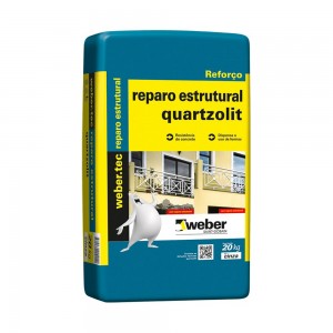 Reforço Reparo Estrutural 20 Kg Quartzolit