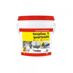 Impermeabilizante para Concreto e Argamassa Tecplus 1 18 Litros Quartzolit
