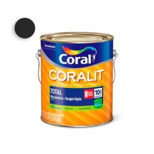 CORALIT TOTAL | SECA RAPIDO BALANCE | FOSCO | PRETO | 3.6L | CORAL