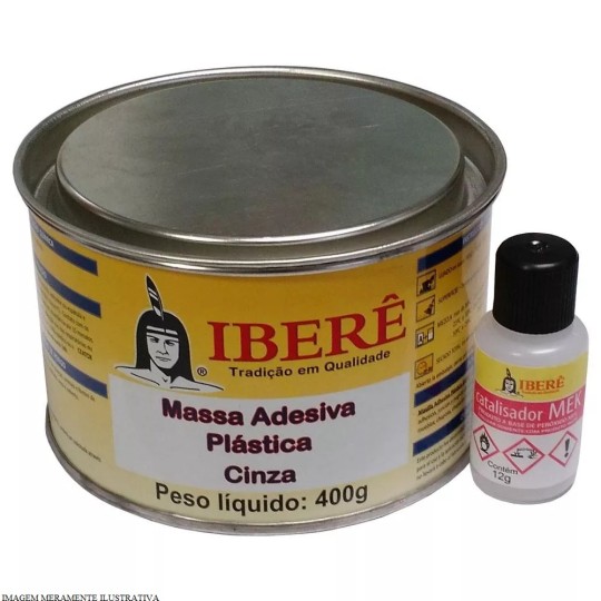 ADESIVO PARA MARMORE | 400gr | CINZA | IBERE