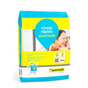 NIVELA RÁPIDO | 20kg | CINZA | QUARTZOLIT