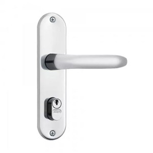 FECHADURA EXTERNA | ESPELHO ACETINADO | ALAVANCA G | 804/11 | STAM