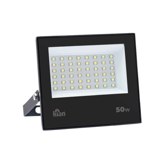 REFLETOR LED | 14469 | 50W | 6.5K | BIV | PRETO | KIAN